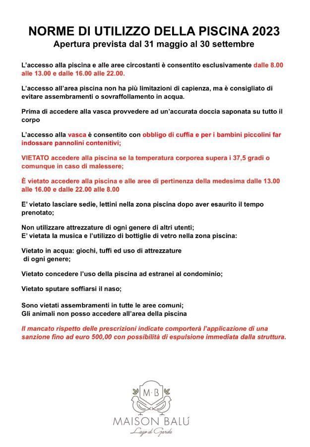 Maison Balu Villa Torri Del Benaco Luaran gambar